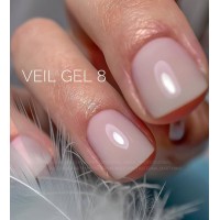Гель Saga Builder Gel Veil №008, 15 мл